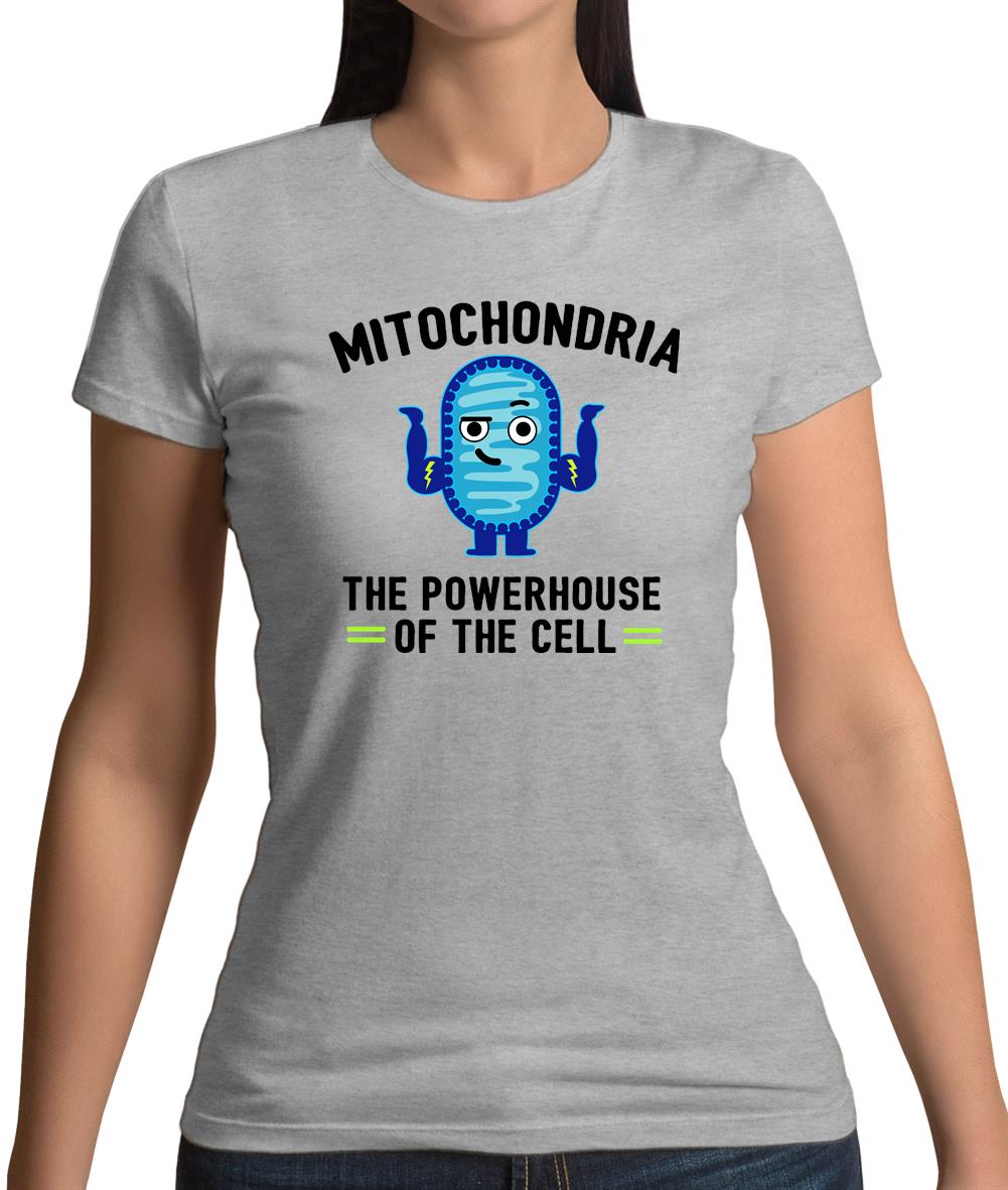 Mitochondria, Powerhouse Of The Cell Womens T-Shirt Mitochondria, Powerhouse Of The Cell Womens T-Shirt