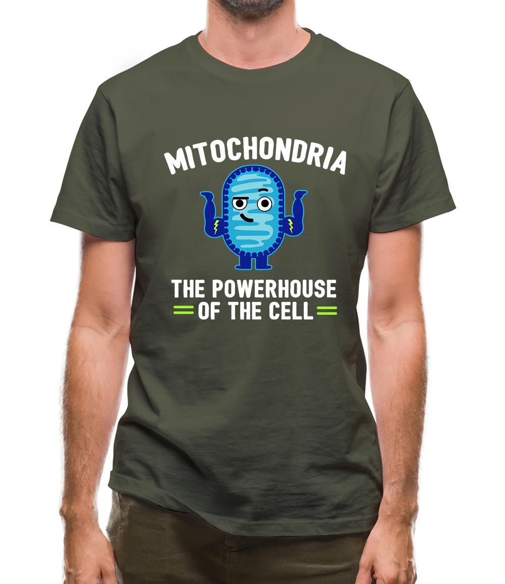 Mitochondria, Powerhouse Of The Cell Mens T-Shirt Mitochondria, Powerhouse Of The Cell Mens T-Shirt