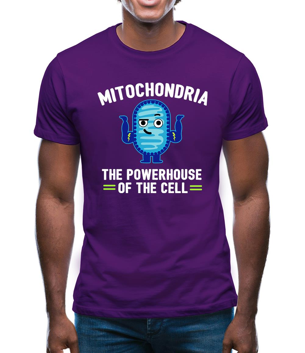 Mitochondria, Powerhouse Of The Cell Mens T-Shirt Mitochondria, Powerhouse Of The Cell Mens T-Shirt