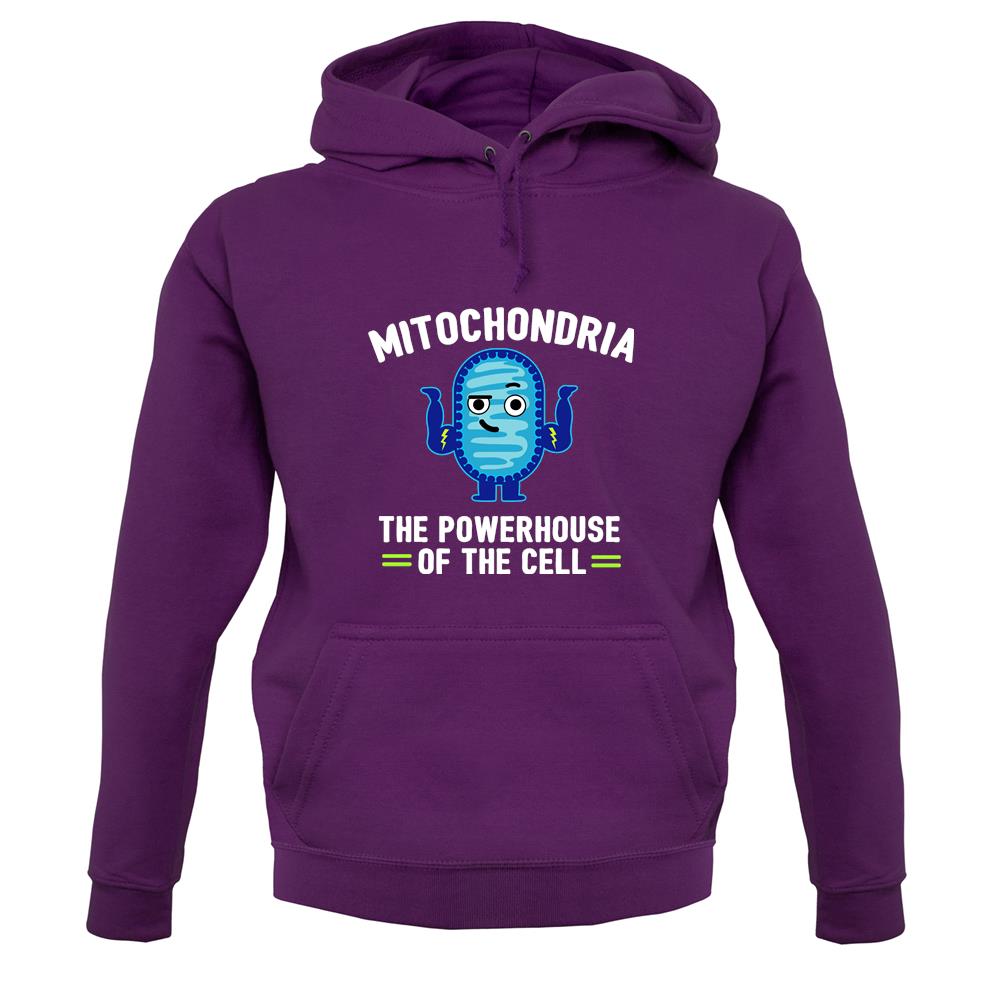 Mitochondria, Powerhouse Of The Cell Unisex Hoodie Mitochondria, Powerhouse Of The Cell Unisex Hoodie