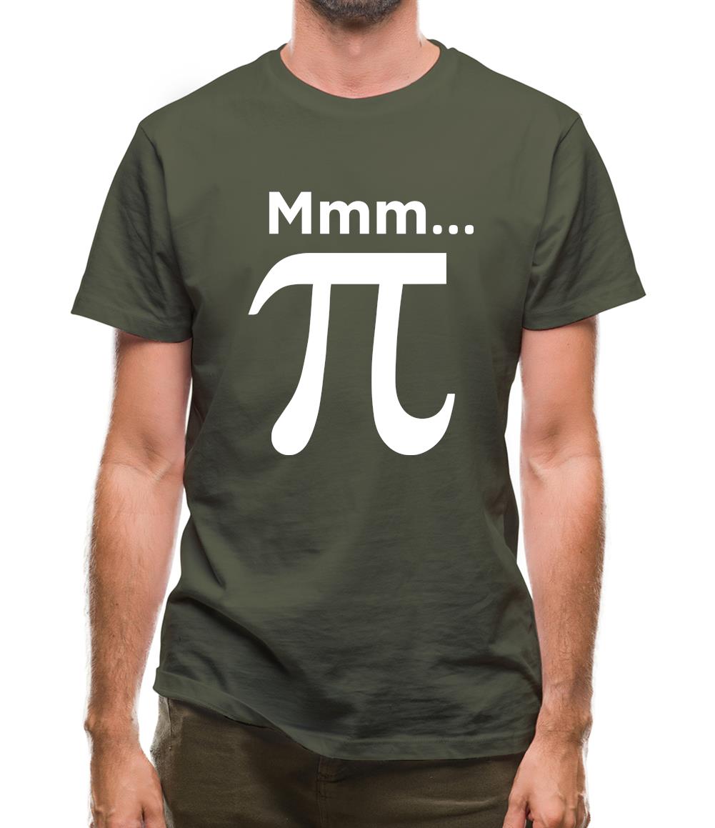 Mmm Pi Mens T-Shirt Mmm Pi Mens T-Shirt
