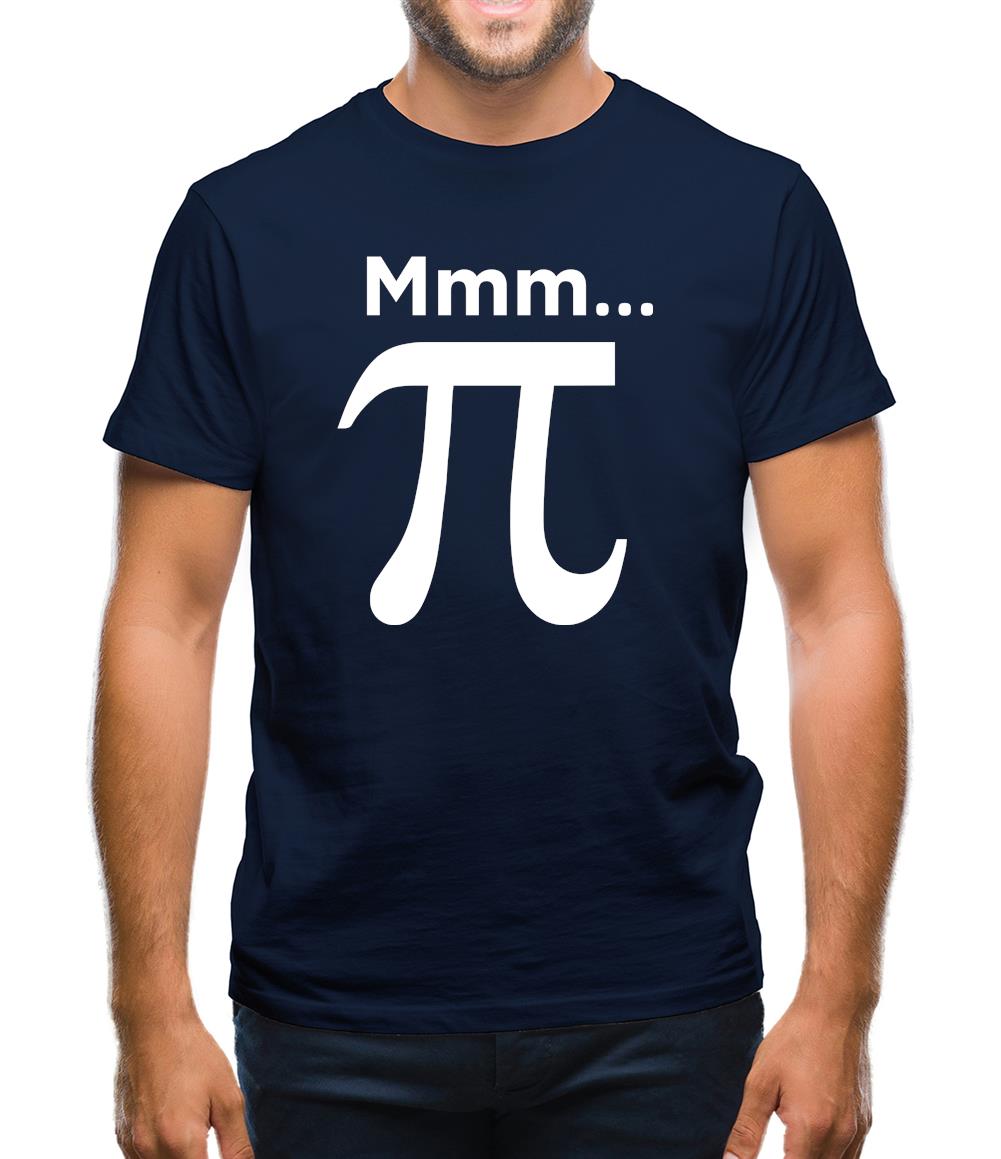 Mmm Pi Mens T-Shirt Mmm Pi Mens T-Shirt