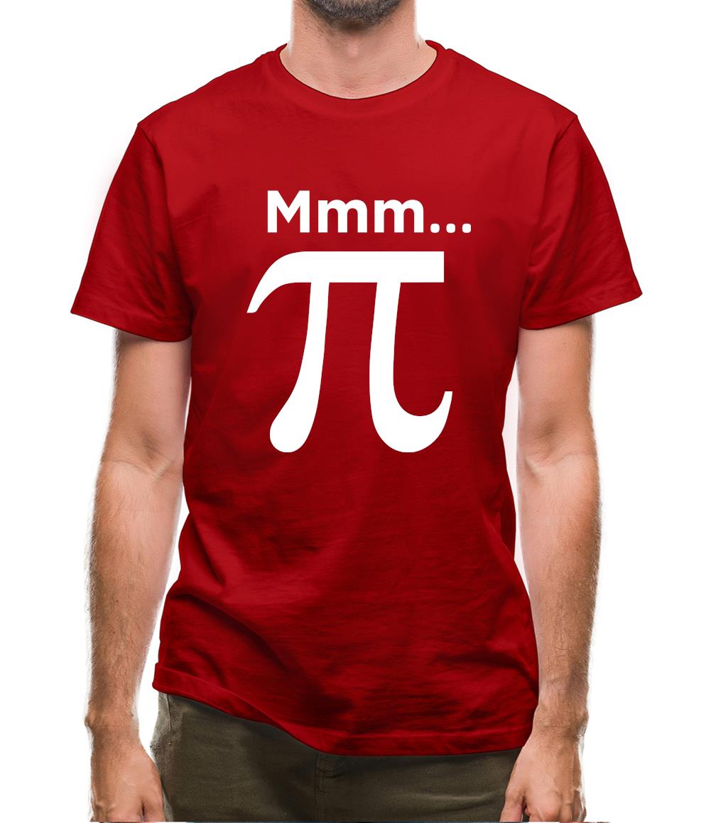 Mmm Pi Mens T-Shirt Mmm Pi Mens T-Shirt