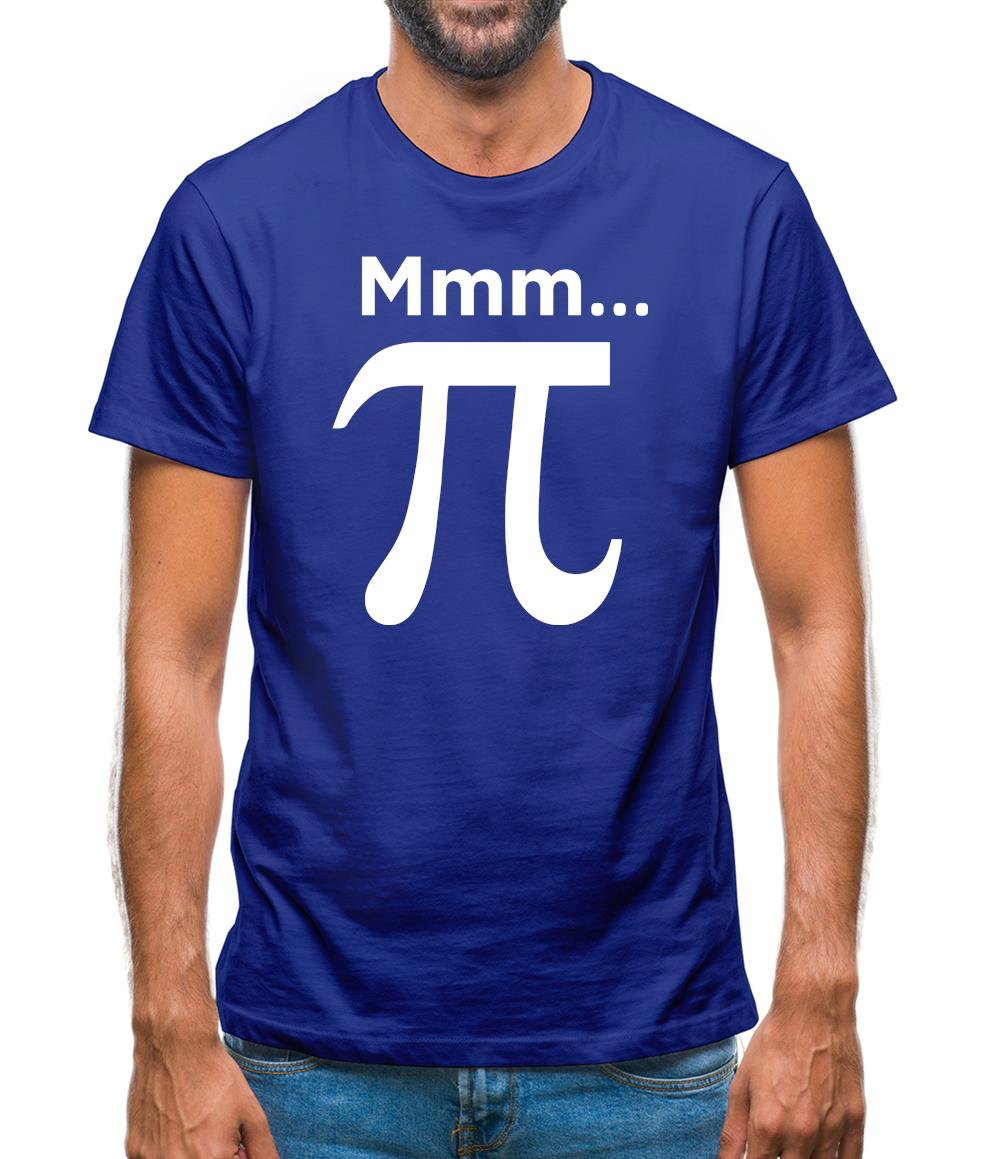 Mmm Pi Mens T-Shirt Mmm Pi Mens T-Shirt