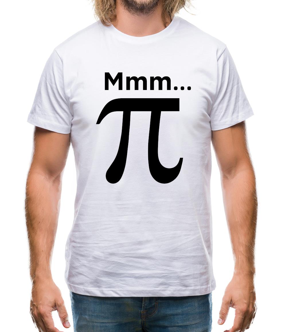 Mmm Pi Mens T-Shirt Mmm Pi Mens T-Shirt