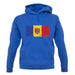 Moldova Grunge Style Flag unisex hoodie Moldova Grunge Style Flag unisex hoodie