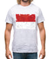 Monaco Grunge Style Flag Mens T-Shirt Monaco Grunge Style Flag Mens T-Shirt