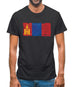 Mongolia Grunge Style Flag Mens T-Shirt Mongolia Grunge Style Flag Mens T-Shirt