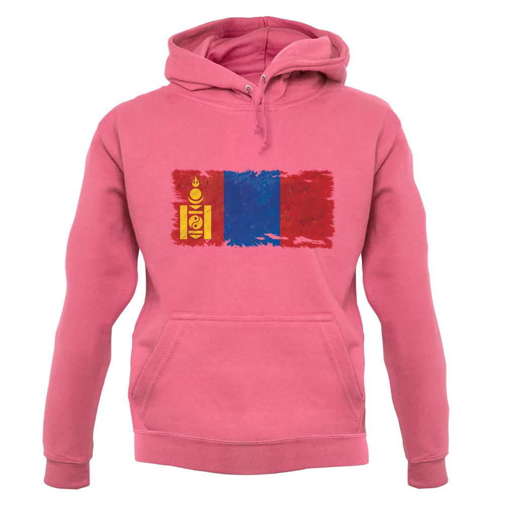Mongolia Grunge Style Flag unisex hoodie Mongolia Grunge Style Flag unisex hoodie