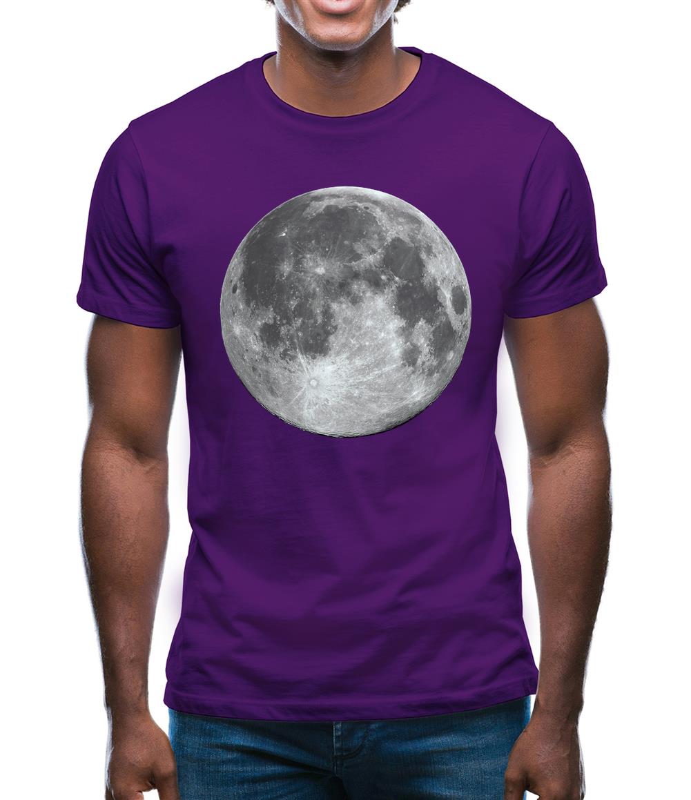 Moon Colour Mens T-Shirt Moon Colour Mens T-Shirt