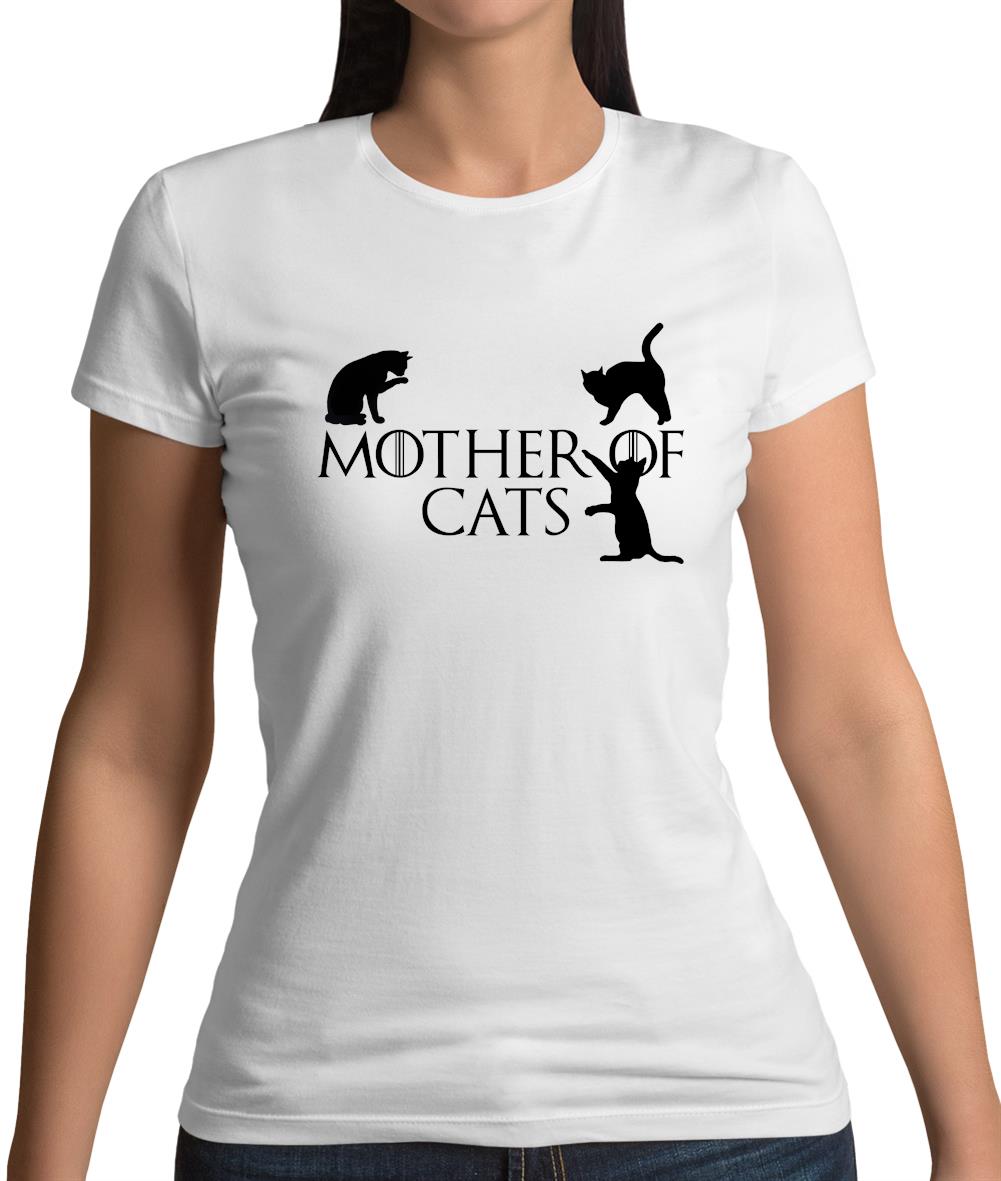 Mother Of Cats Womens T-Shirt Mother Of Cats Womens T-Shirt