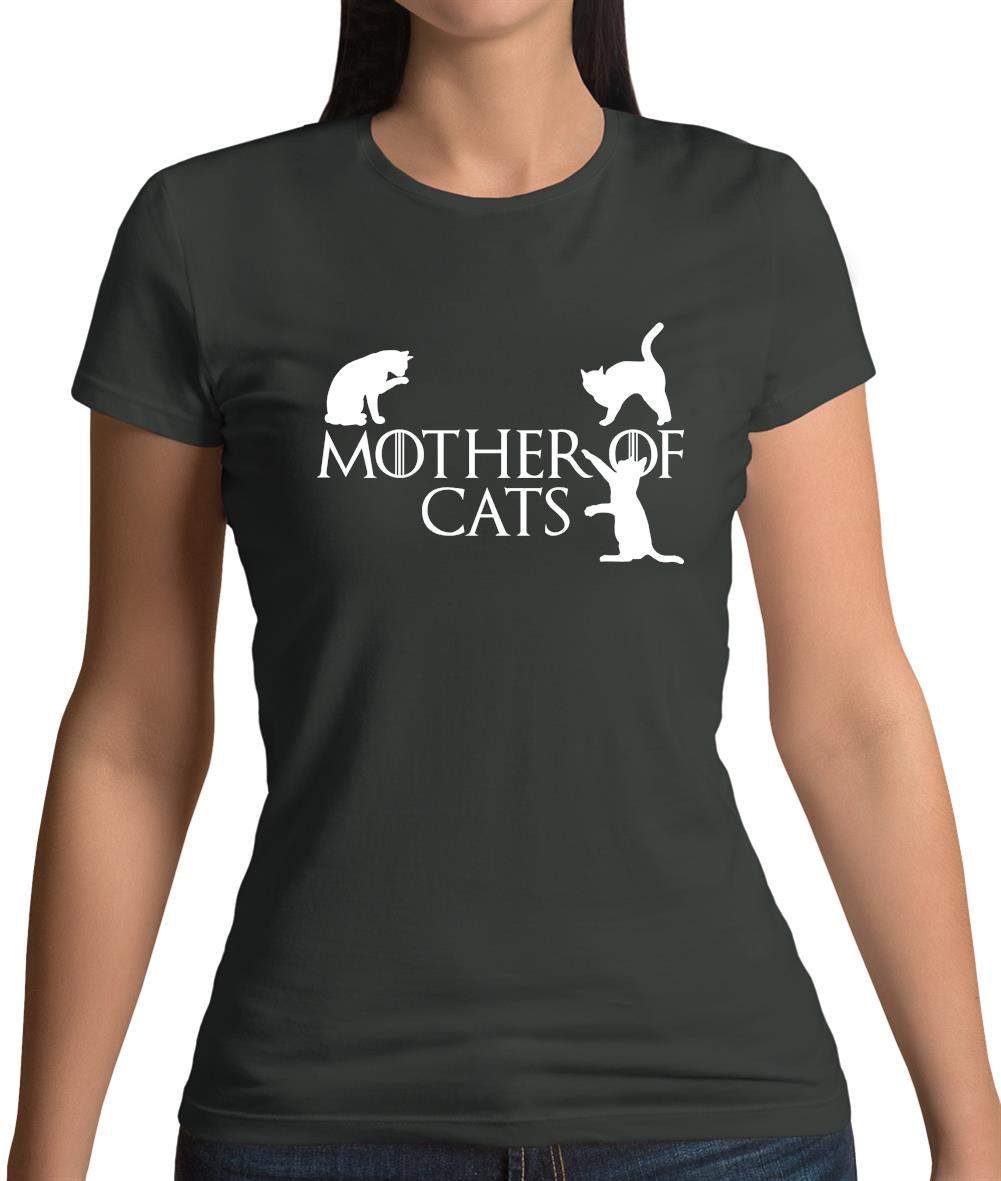 Mother Of Cats Womens T-Shirt Mother Of Cats Womens T-Shirt