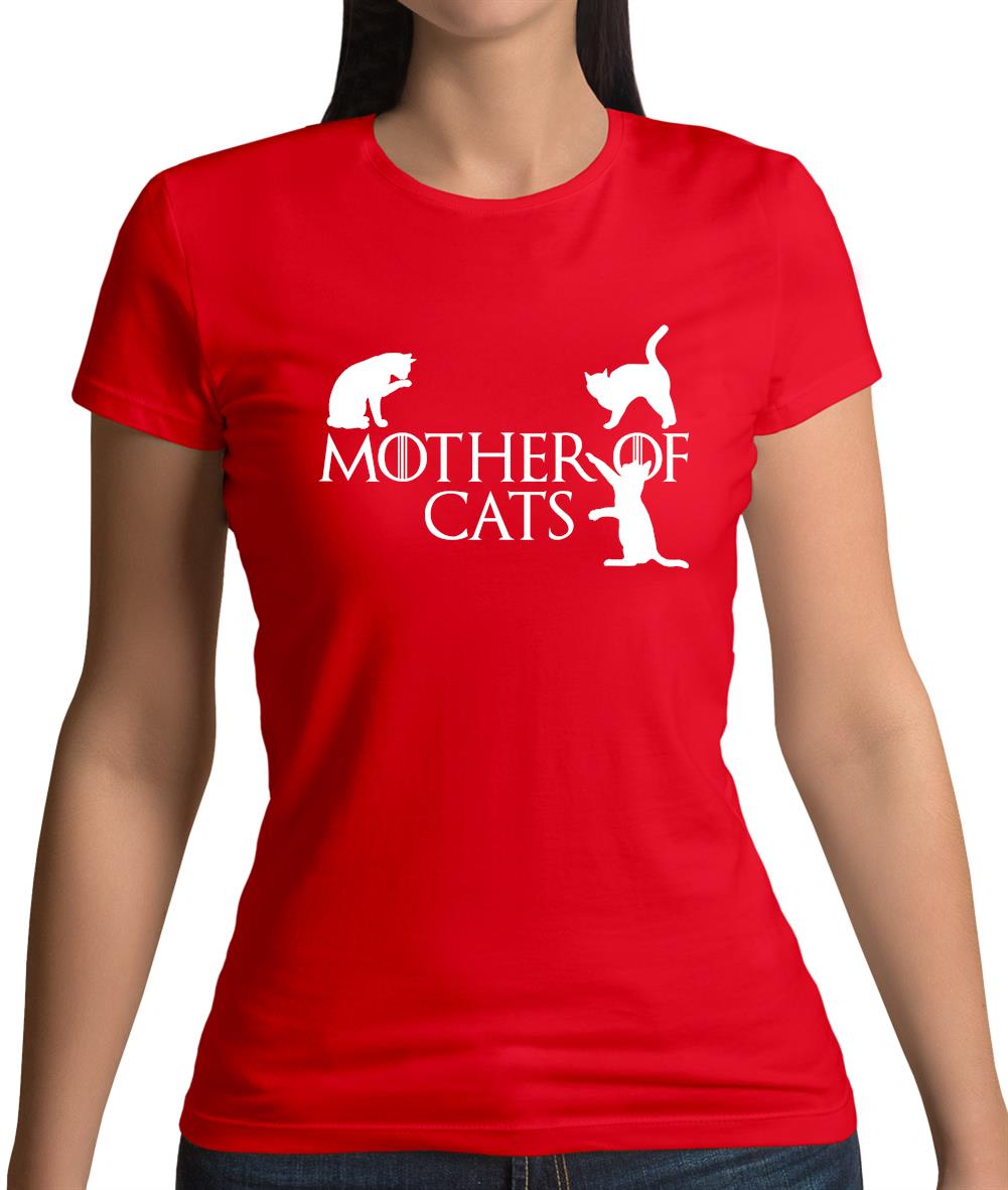 Mother Of Cats Womens T-Shirt Mother Of Cats Womens T-Shirt
