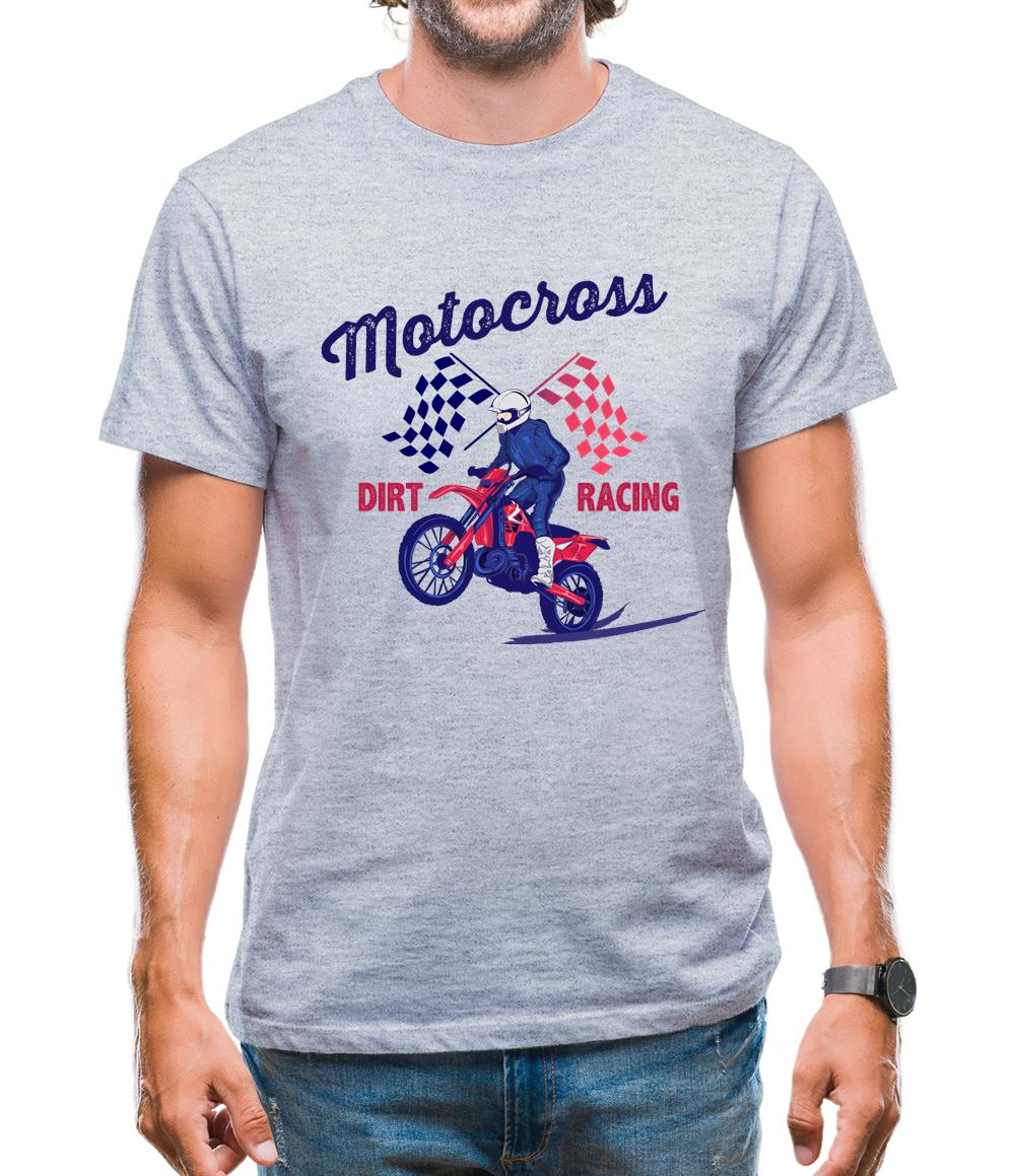 Motocross Dirt Racing Mens T-Shirt Motocross Dirt Racing Mens T-Shirt
