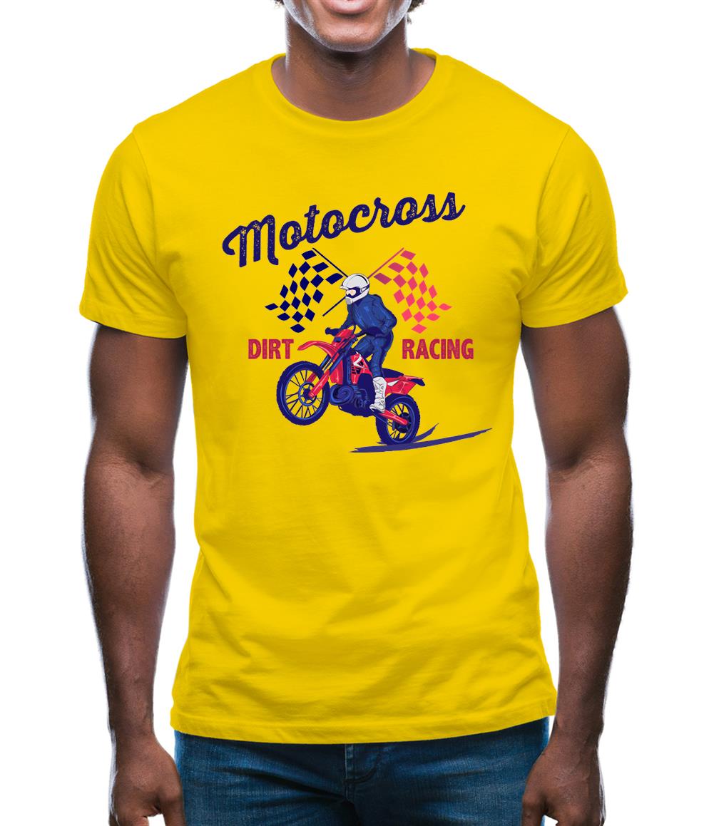Motocross Dirt Racing Mens T-Shirt Motocross Dirt Racing Mens T-Shirt