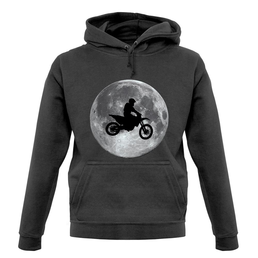 Motorcross Moon unisex hoodie Motorcross Moon unisex hoodie