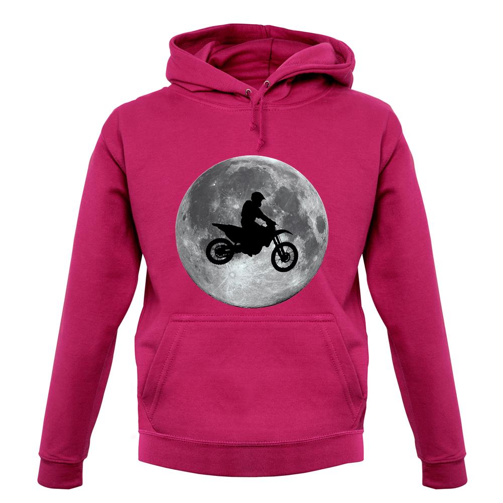 Motorcross Moon unisex hoodie Motorcross Moon unisex hoodie