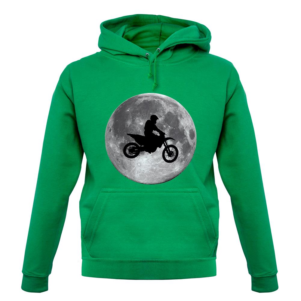 Motorcross Moon unisex hoodie Motorcross Moon unisex hoodie
