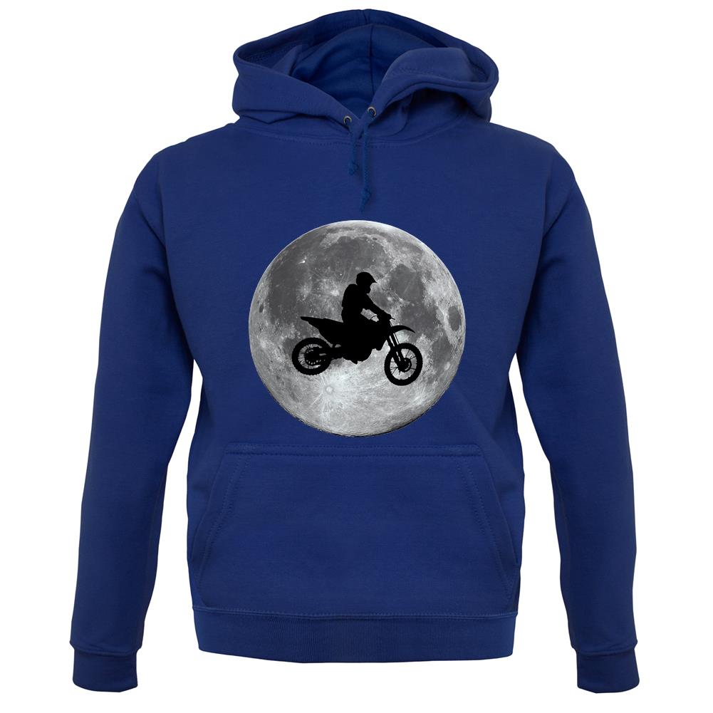 Motorcross Moon unisex hoodie Motorcross Moon unisex hoodie