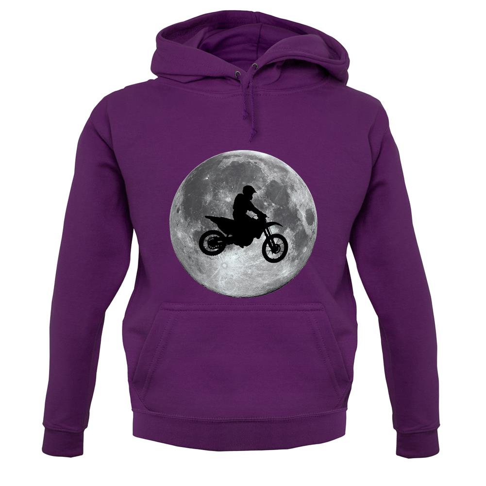 Motorcross Moon unisex hoodie Motorcross Moon unisex hoodie