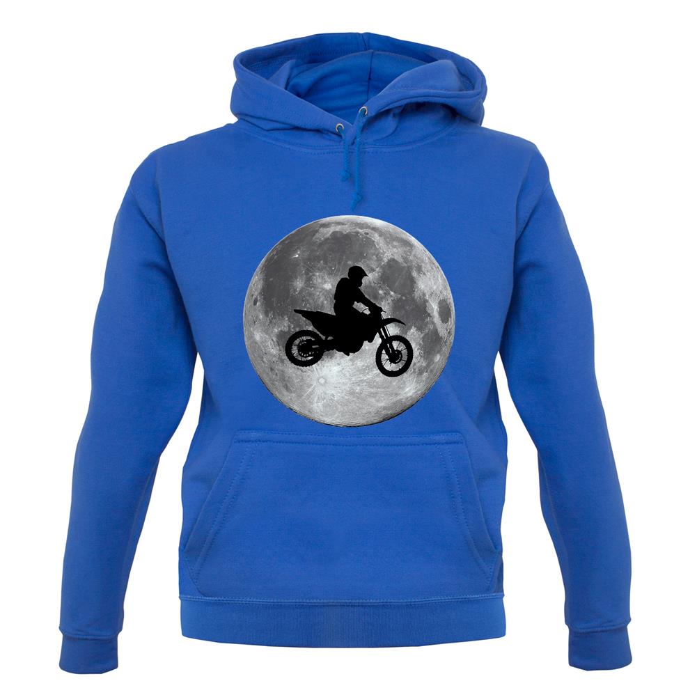 Motorcross Moon unisex hoodie Motorcross Moon unisex hoodie