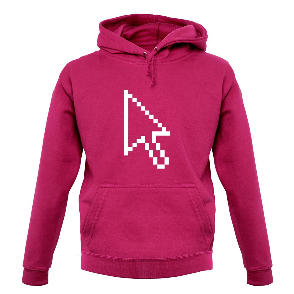 Mouse Pointer (Pixel) unisex hoodie Mouse Pointer (Pixel) unisex hoodie