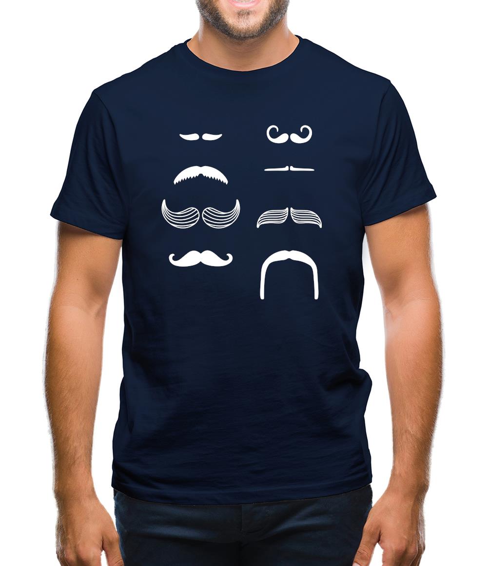 Moustache Mens T-Shirt Moustache Mens T-Shirt