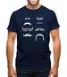 Moustache Mens T-Shirt Moustache Mens T-Shirt