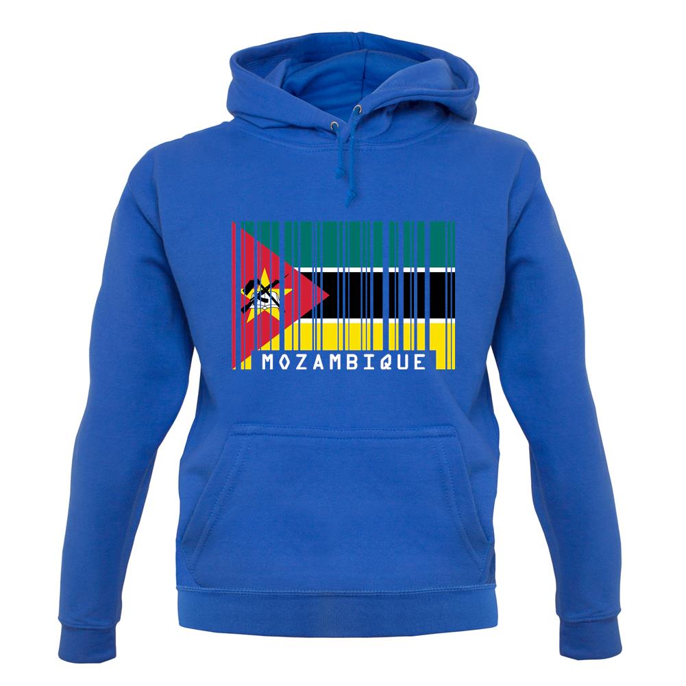 Mozambique Barcode Style Flag unisex hoodie Mozambique Barcode Style Flag unisex hoodie
