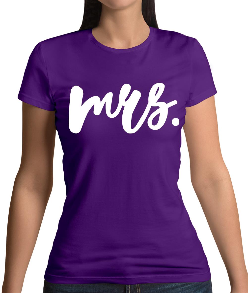 Mrs T-Shirt Womens T-Shirt Mrs T-Shirt Womens T-Shirt
