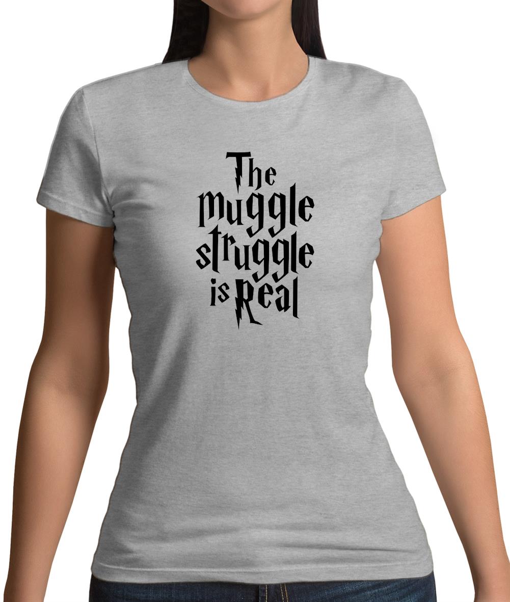 The Muggle Struggle Womens T-Shirt The Muggle Struggle Womens T-Shirt