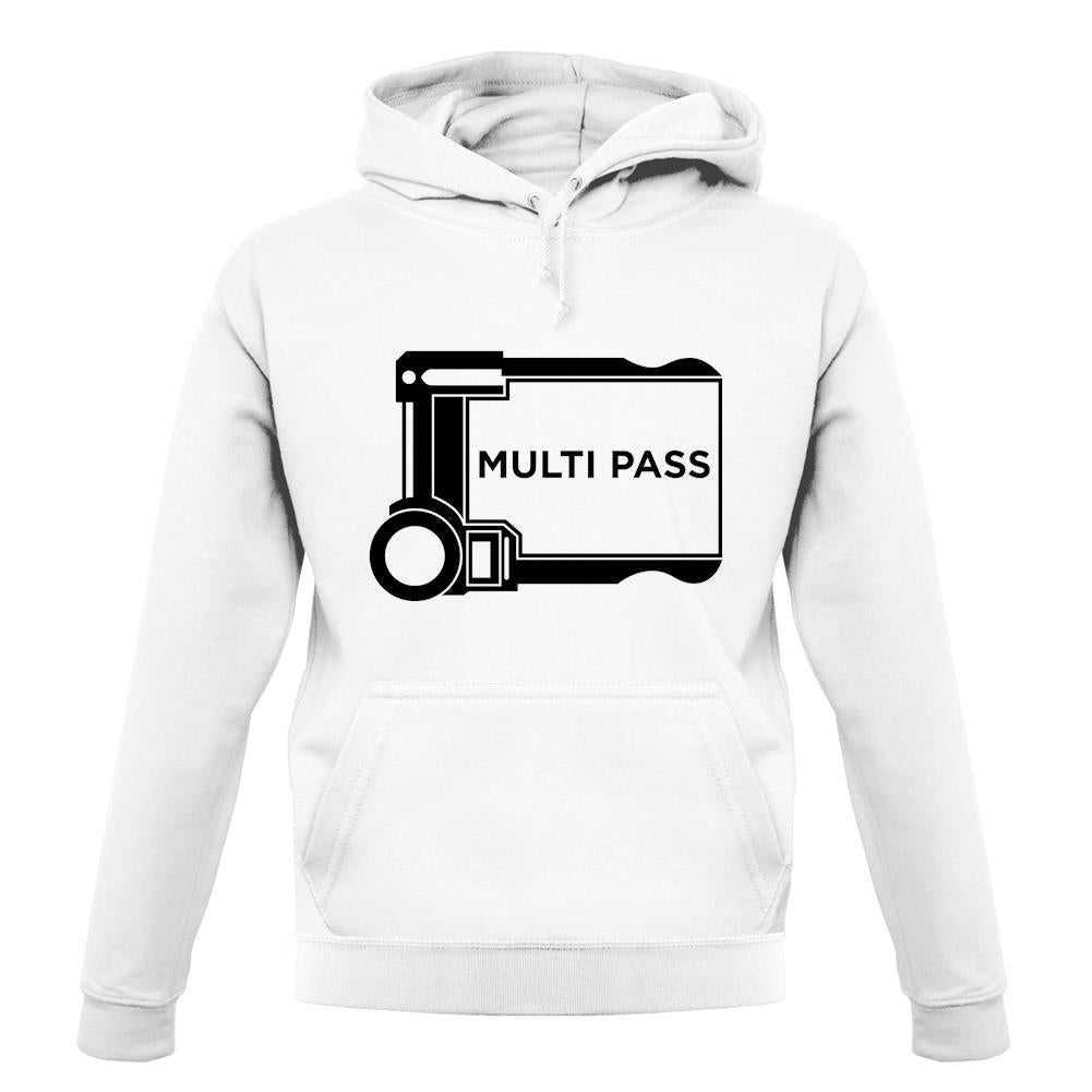 Multi Pass unisex hoodie Multi Pass unisex hoodie