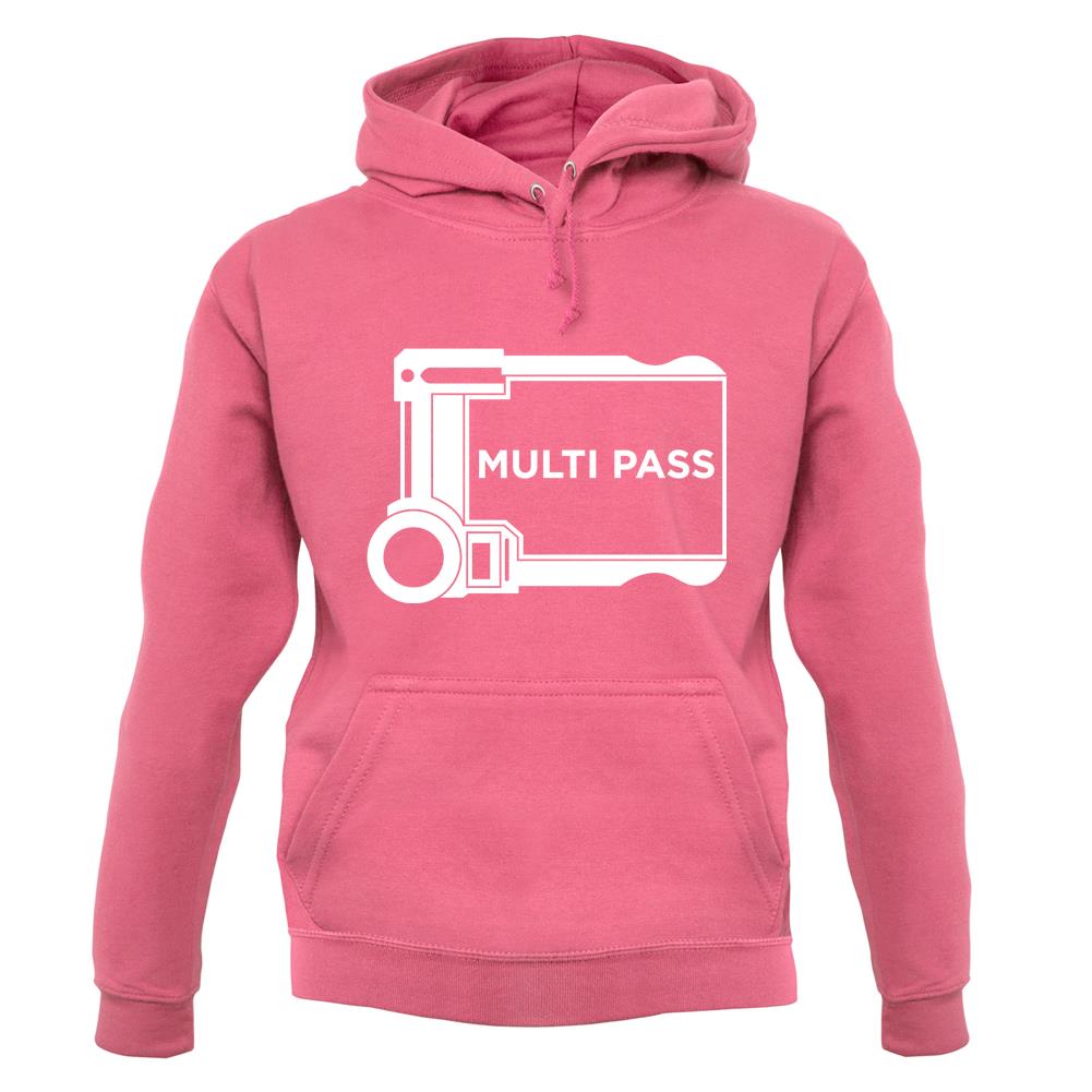 Multi Pass unisex hoodie Multi Pass unisex hoodie