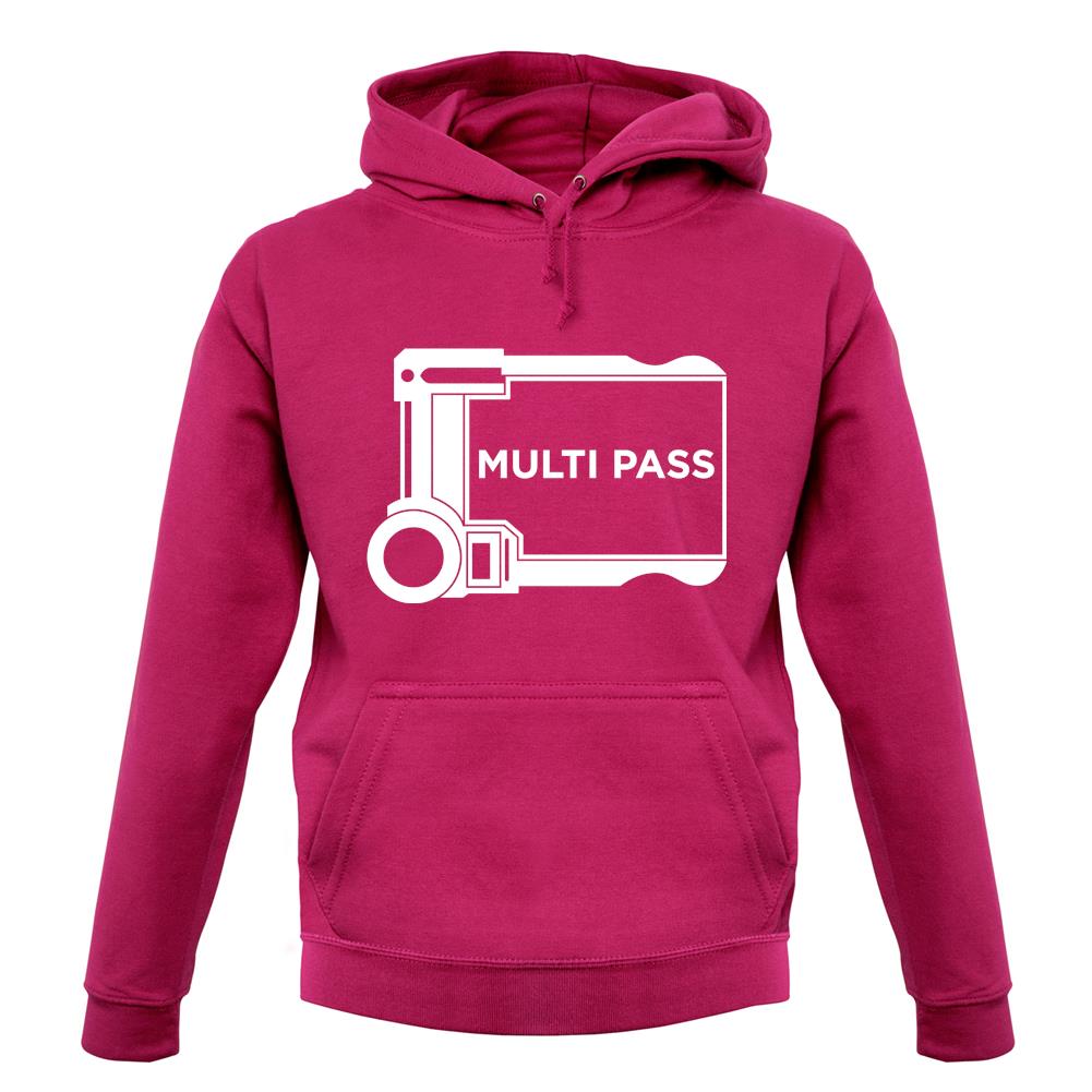 Multi Pass unisex hoodie Multi Pass unisex hoodie