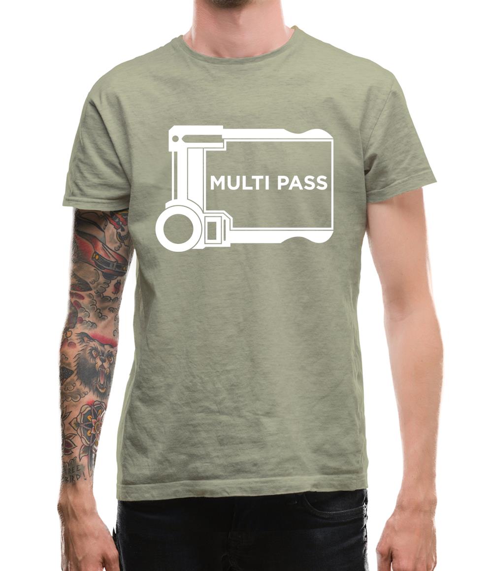 Multi Pass Mens T-Shirt Multi Pass Mens T-Shirt
