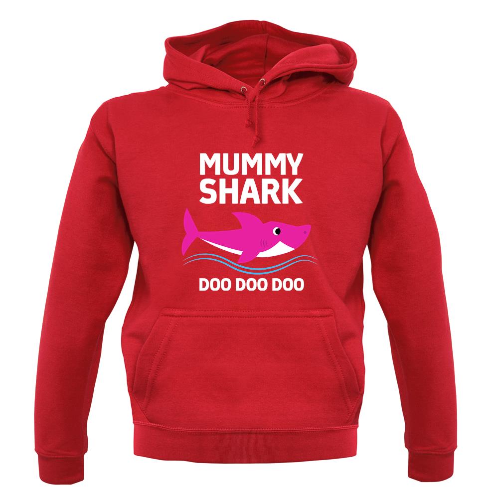 Mummy Shark Doo Doo Doo Unisex Hoodie Mummy Shark Doo Doo Doo Unisex Hoodie