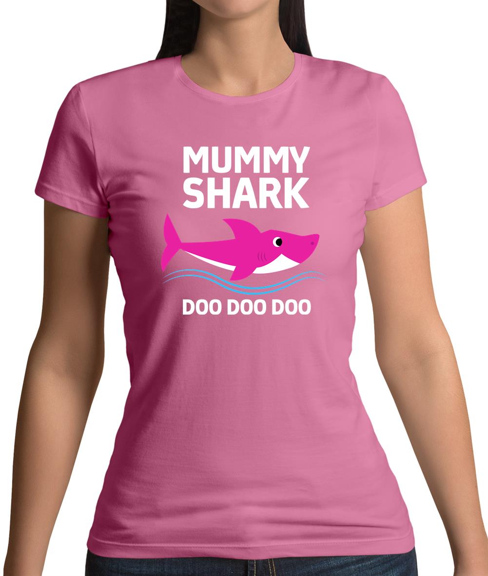 Mummy Shark Doo Doo Doo Womens T-Shirt Mummy Shark Doo Doo Doo Womens T-Shirt