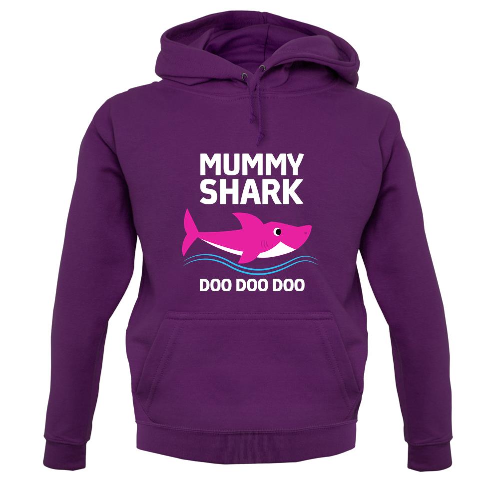 Mummy Shark Doo Doo Doo Unisex Hoodie Mummy Shark Doo Doo Doo Unisex Hoodie