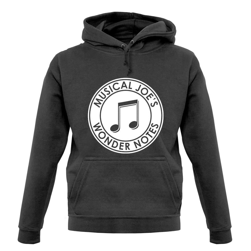 Musical Joe's Wonder Notes unisex hoodie Musical Joe's Wonder Notes unisex hoodie