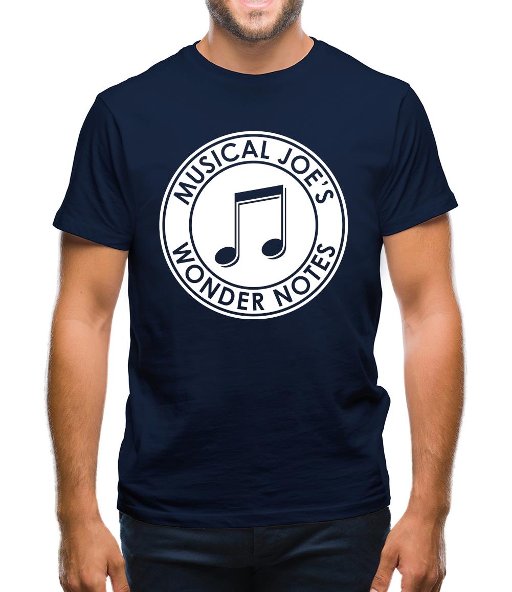 Musical Joe's Wonder Notes Mens T-Shirt Musical Joe's Wonder Notes Mens T-Shirt