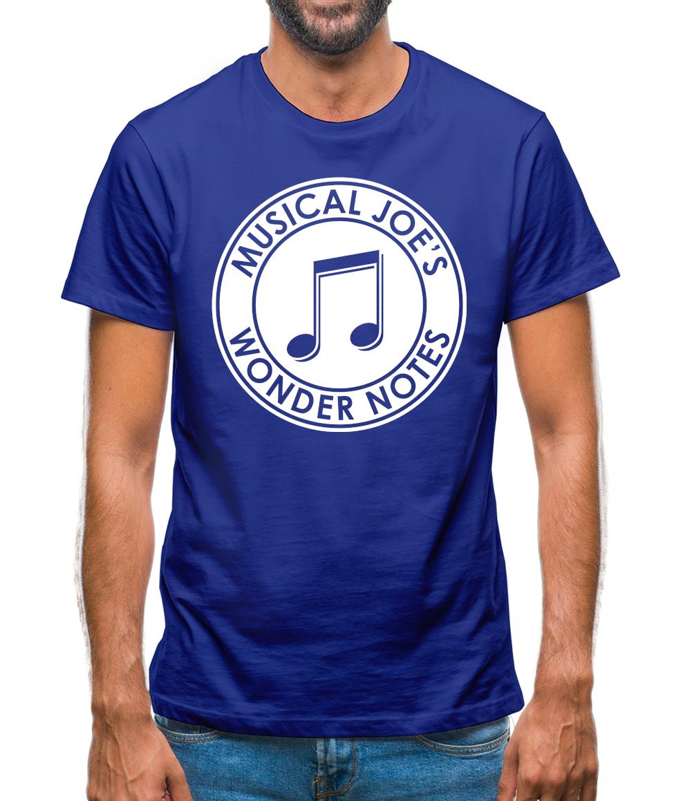 Musical Joe's Wonder Notes Mens T-Shirt Musical Joe's Wonder Notes Mens T-Shirt