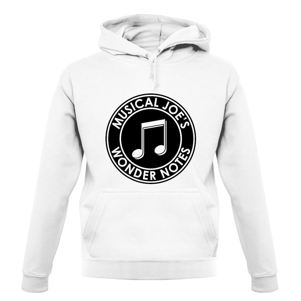 Musical Joe's Wonder Notes unisex hoodie Musical Joe's Wonder Notes unisex hoodie