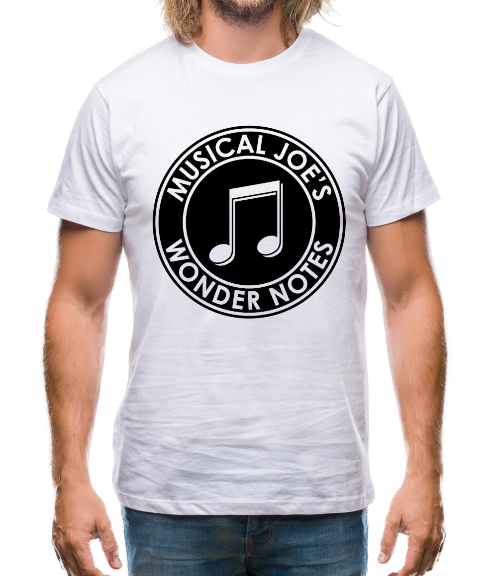 Musical Joe's Wonder Notes Mens T-Shirt Musical Joe's Wonder Notes Mens T-Shirt