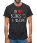 My Heart Belongs To A Musician Mens T-Shirt My Heart Belongs To A Musician Mens T-Shirt