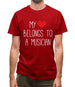 My Heart Belongs To A Musician Mens T-Shirt My Heart Belongs To A Musician Mens T-Shirt