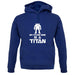 My Other Ride Is A Titan unisex hoodie