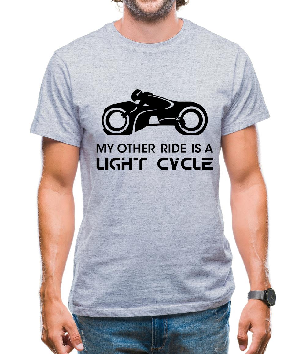 My Other Ride Is A Light Cycle Mens T-Shirt