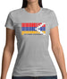 Nagorno-Karabakh Barcode Style Flag Womens T-Shirt Nagorno-Karabakh Barcode Style Flag Womens T-Shirt