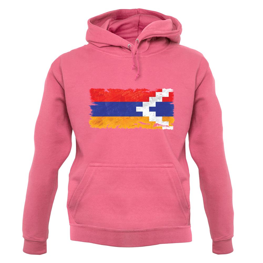 Nagorno-Karabakh Grunge Style Flag unisex hoodie Nagorno-Karabakh Grunge Style Flag unisex hoodie