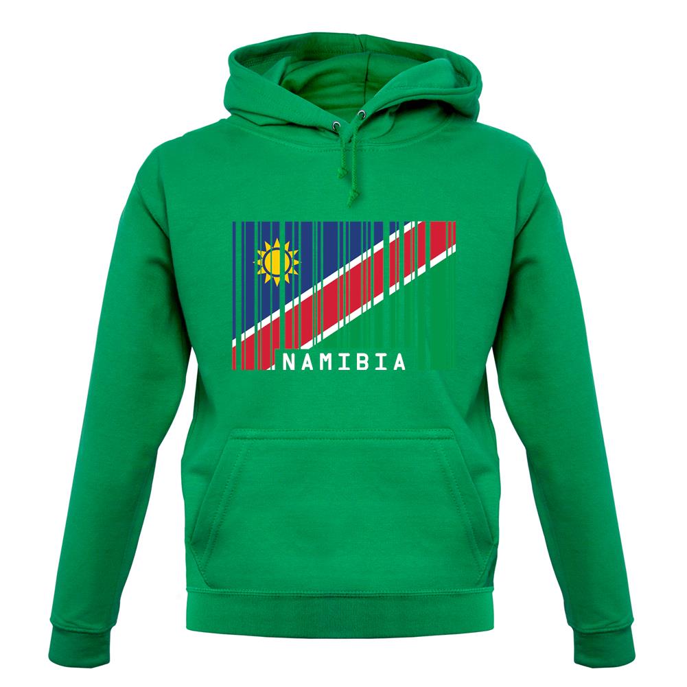 Namibia Barcode Style Flag unisex hoodie Namibia Barcode Style Flag unisex hoodie